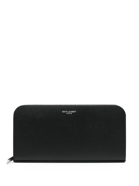 Portofel Saint Laurent negru din piele