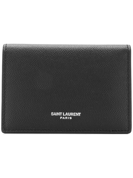 Portofel Saint Laurent negru din piele