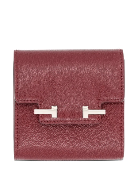 Portofel Tom Ford rosu din piele