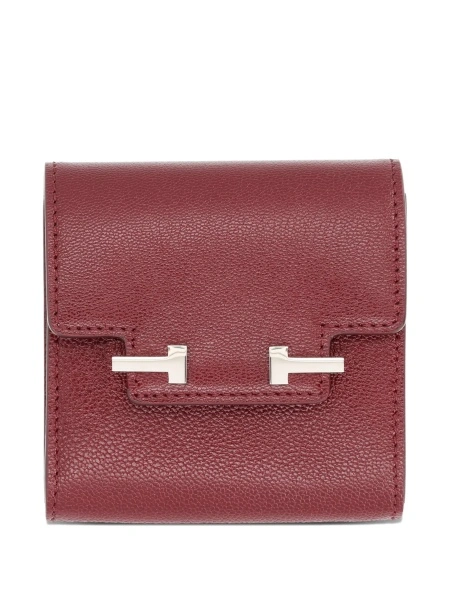Portofel Tom Ford rosu din piele