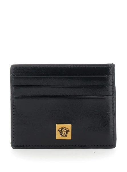 Portofel Versace negru din piele