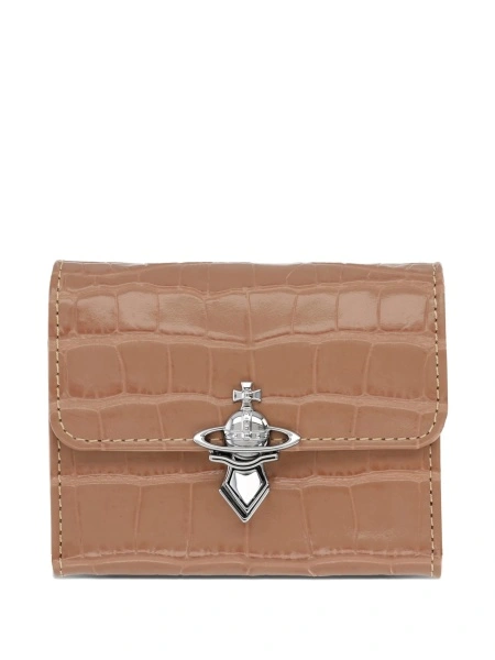 Portofel Vivienne Westwood neutru din piele