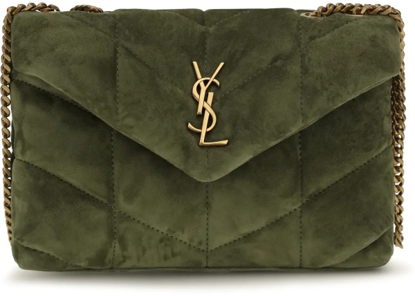 Portofele LouLou Puffer Toy suede Shoulder Bag