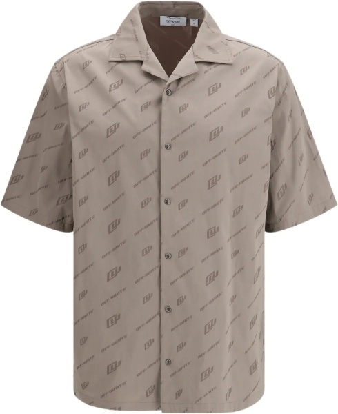Printed Bowling Shirt