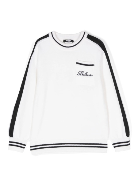Pulover Balmain alb