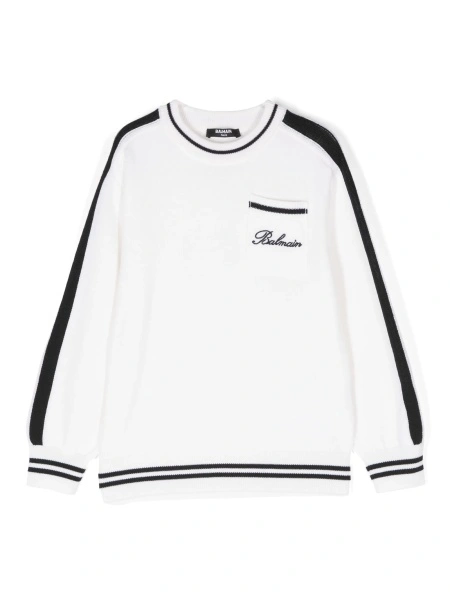Pulover Balmain alb