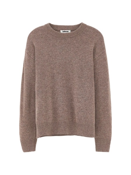 Pulover BELLEROSE maro