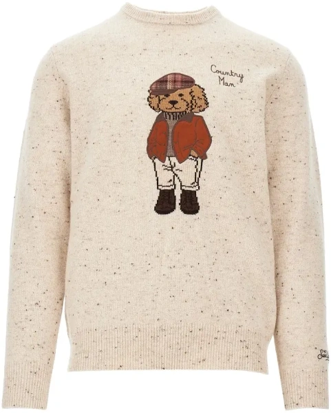 Pulover 'Country Poodle' wool-blend sweater