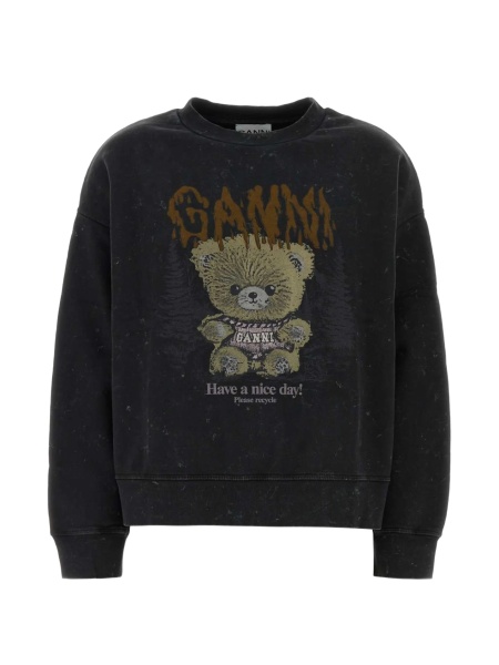 Pulover Ganni negru