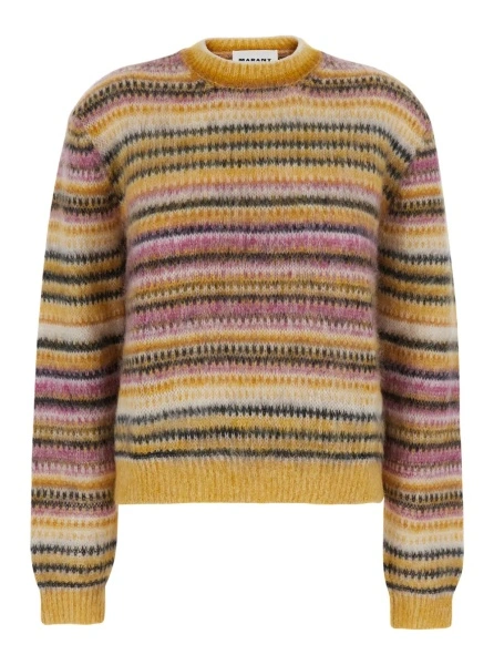 Pulover Isabel Marant multicolor din lana