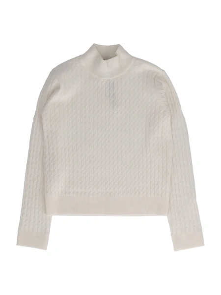 Pulover Knit mock-neck sweater