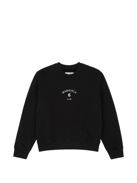 Pulover MM6 Maison Margiela negru