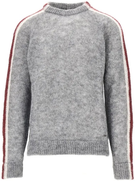 Pulover Mohair-blend crewneck sweater