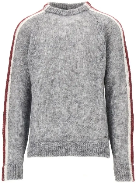 Pulover Mohair-blend crewneck sweater