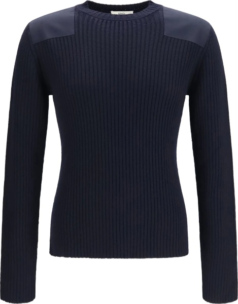 Pulover Ribbed wool Sweater