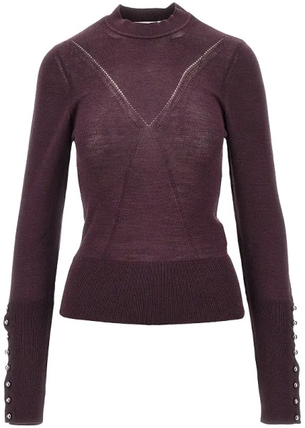 Pulover Silk and merino wool-blend sweater