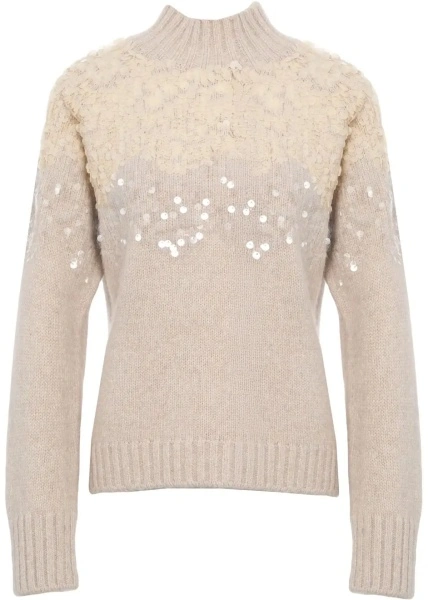 Pulover Sweater with sequin application