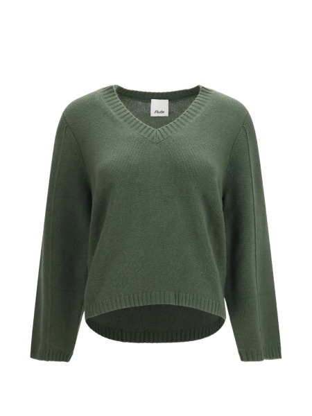 Pulover tricotat Allude verde