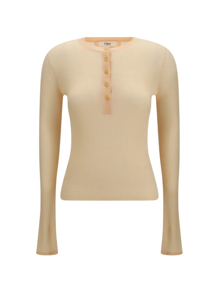 Pulover tricotat Chloe neutru