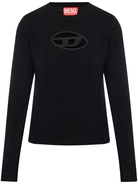 Pulover tricotat Diesel negru