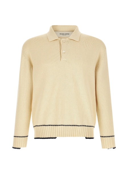 Pulover tricotat Golden Goose neutru