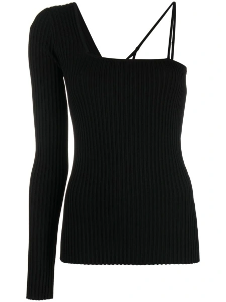Pulover tricotat HELMUT LANG negru