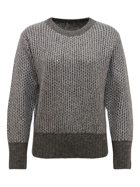 Pulover tricotat Herno gri