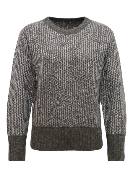Pulover tricotat Herno gri