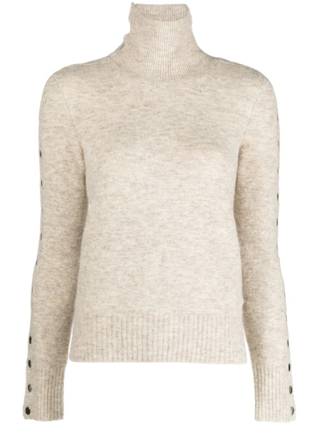 Pulover tricotat Isabel Marant neutru
