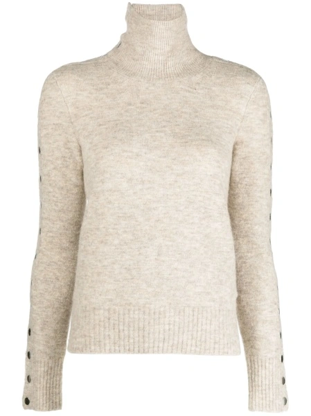 Pulover tricotat Isabel Marant neutru