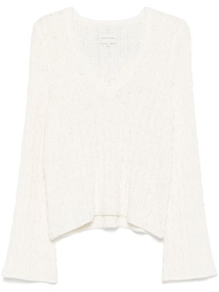 Pulover tricotat Loulou Studio neutru