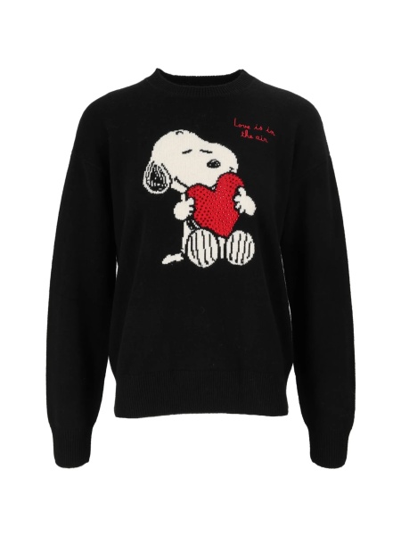 Pulover tricotat Mc2 Saint Barth negru