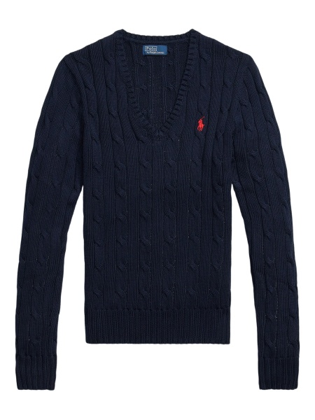 Pulover tricotat Ralph Lauren albastru