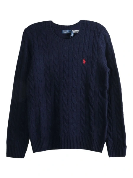 Pulover tricotat Ralph Lauren albastru