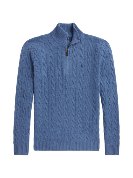 Pulover tricotat Ralph Lauren albastru
