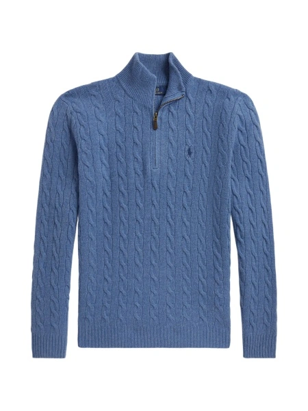 Pulover tricotat Ralph Lauren albastru