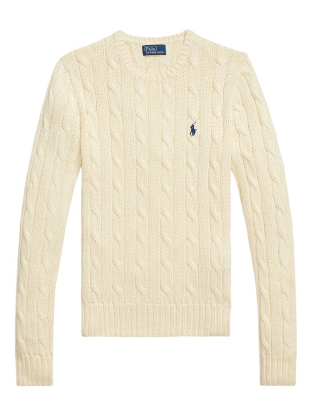 Pulover tricotat Ralph Lauren galben