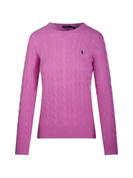 Pulover tricotat Ralph Lauren roz