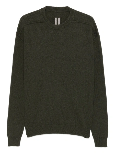 Pulover tricotat Rick Owens verde