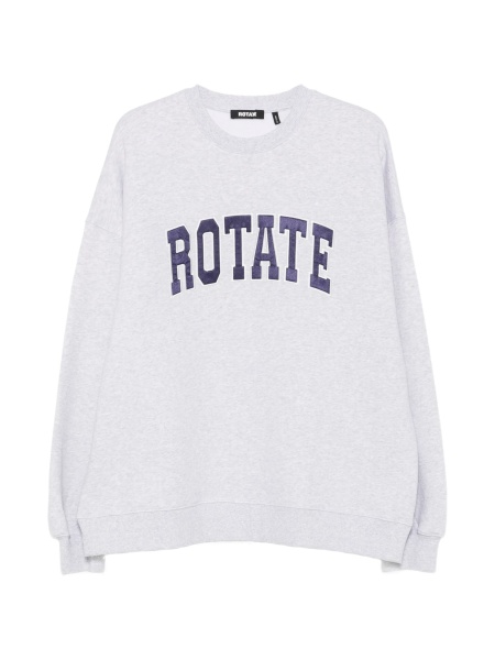 Pulover tricotat ROTATE Birger Christensen gri