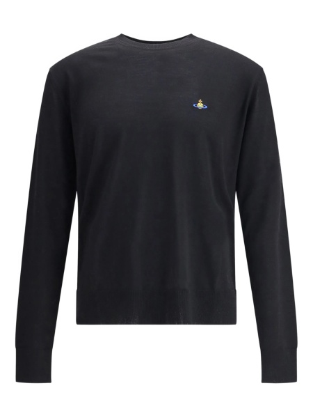 Pulover tricotat Vivienne Westwood negru