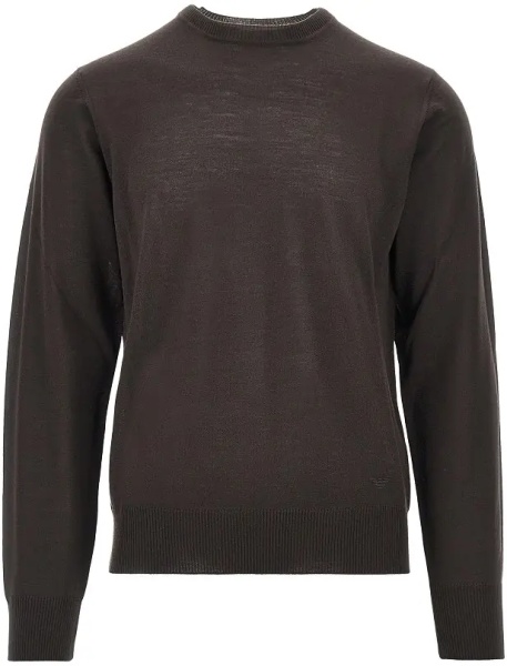 Pulover Virgin wool sweater with Eagle embroidery