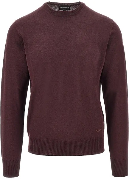 Pulover Virgin wool sweater with Eagle embroidery