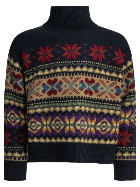Pulover Wool and cashmere turtleneck sweater