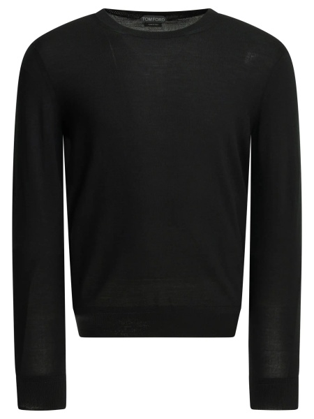 Pulover Wool crew neck sweater