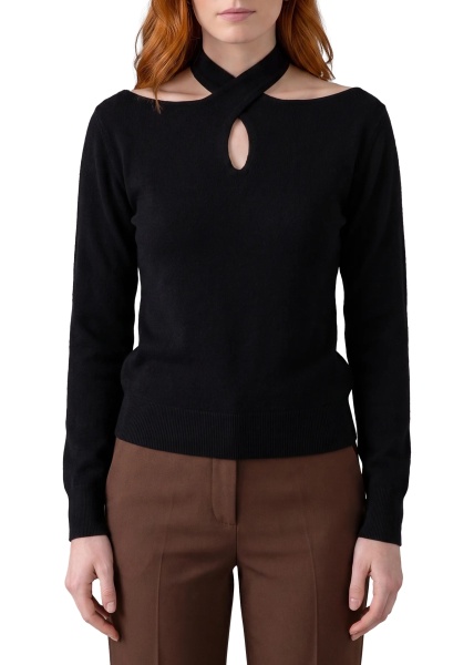 Pulovere Cross-Neck Top