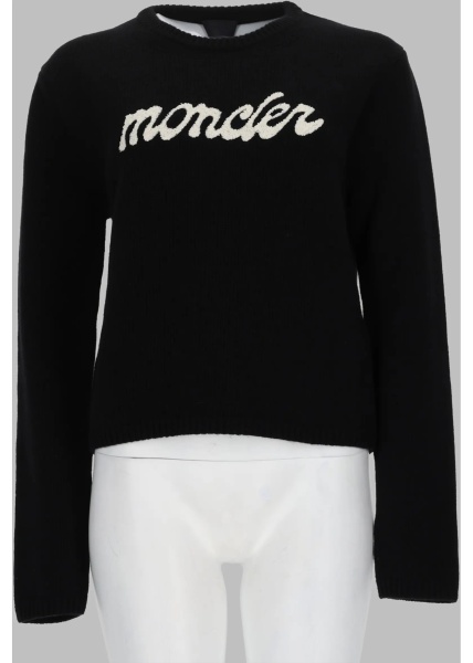 Pulovere Maglia Con Logo A Contrasto