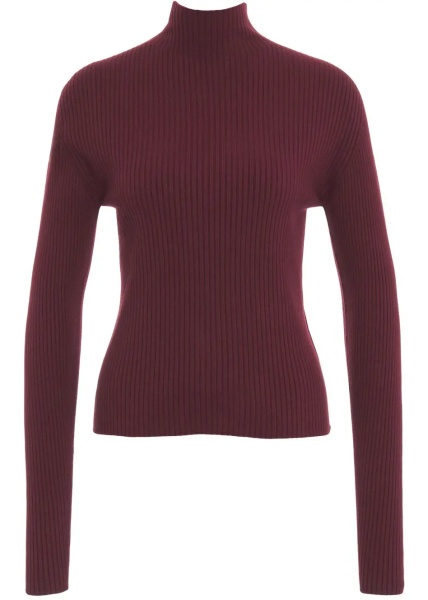 Pulovere Pullover with mock neck