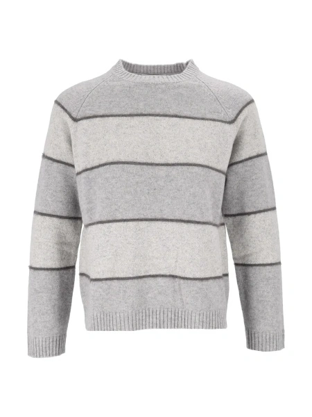 Pulovere STRIPED CREWNECK - V ARIEGATED YARN