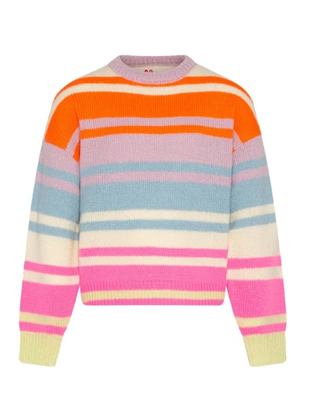Pulovere wanda c-neck stripe